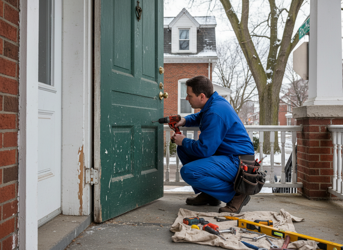 Door Not Closing Properly Repair in Rochester, NY