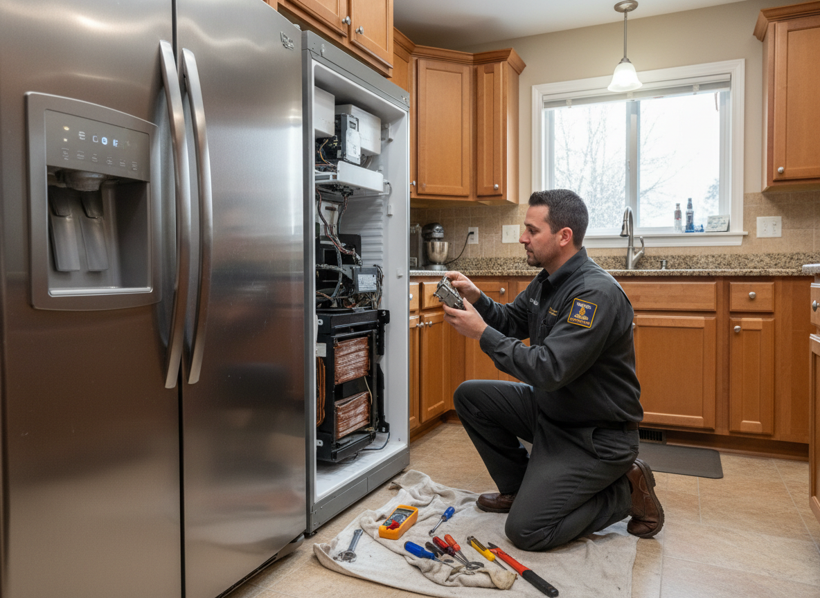Side-by-Side Refrigerator Repair in Rochester, NY